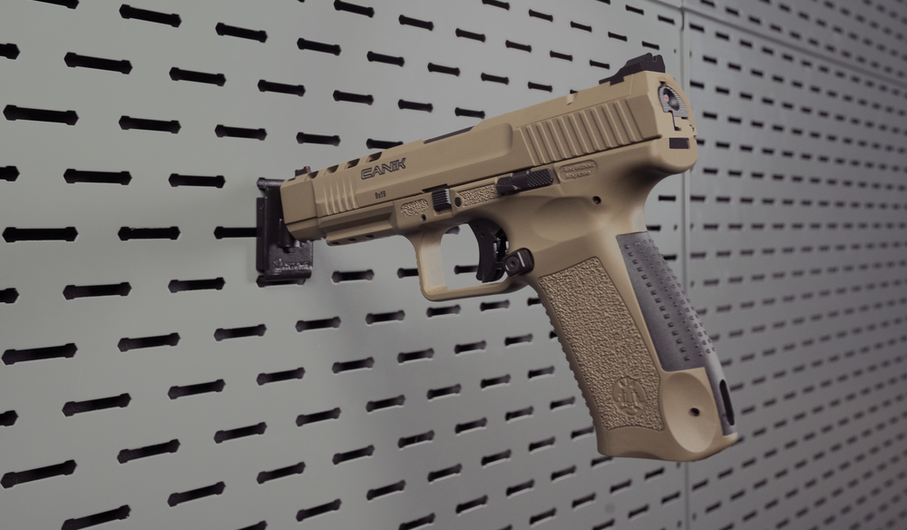 SecureWall - Straight Handgun Barrel Peg